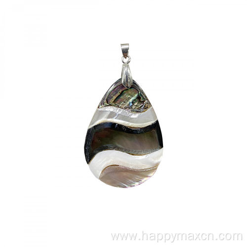 Craft waterdrop shell pendants for jewelry making